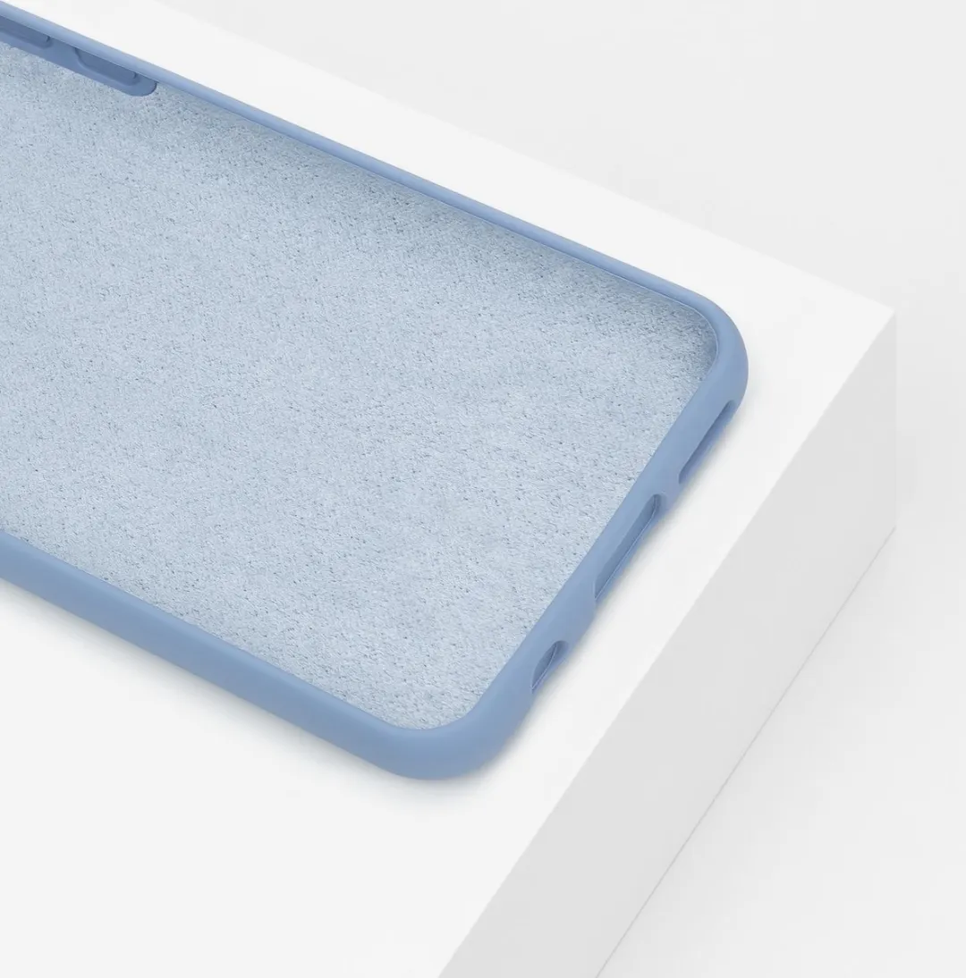 BMAX Siliconen Hoesje Huawei P30 Lite - Denimblauw