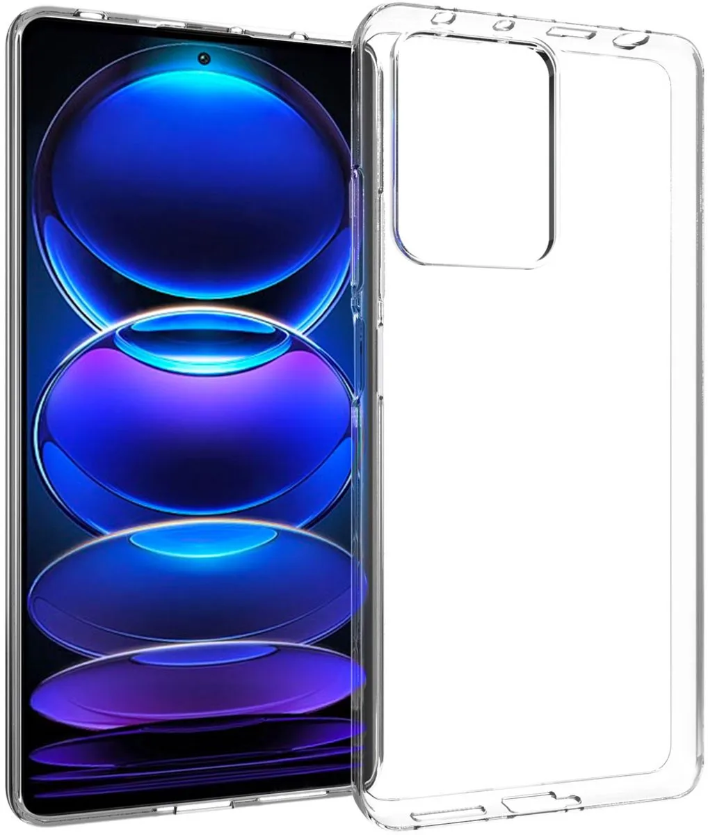 Accezz Hoesje Xiaomi Redmi Note 12 Pro+ - Transparant
