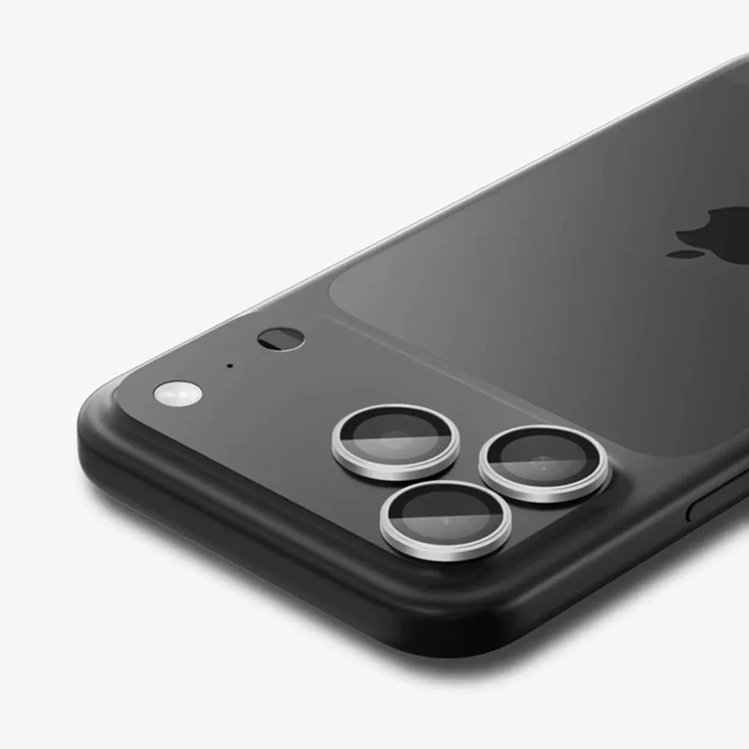 Spigen Optik Pro EZ Fit Lens Protector - iPhone 17/16/15/14 Pro (Max) - 2 Stuks - Zilver