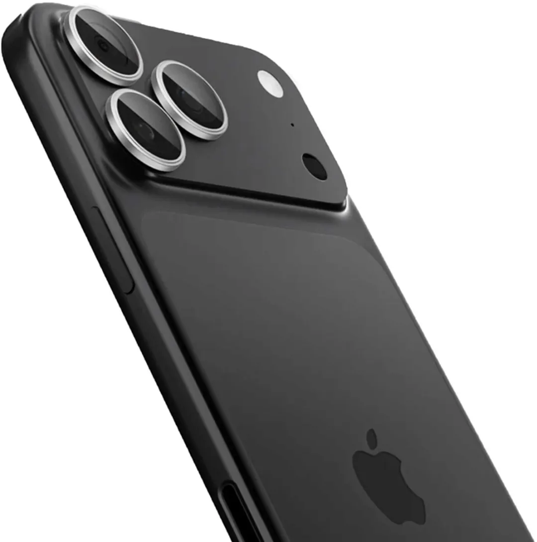Spigen Optik Pro EZ Fit Lens Protector - iPhone 17/16/15/14 Pro (Max) - 2 Stuks - Zilver