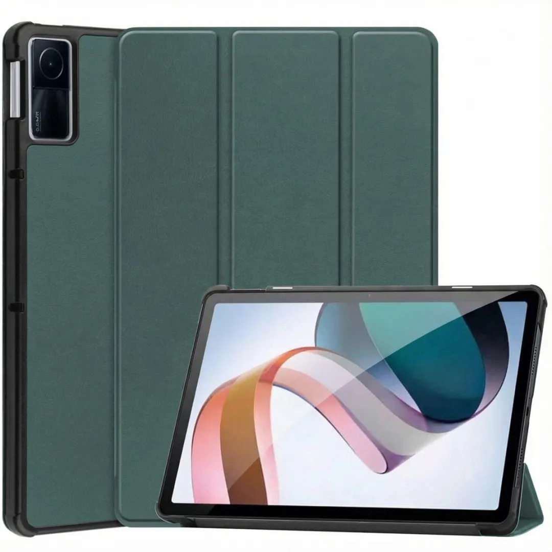 Imoshion Tablethoes SH00055389 Trifold Bookcase - Xiaomi Redmi Pad 10.6" - Donkergroen