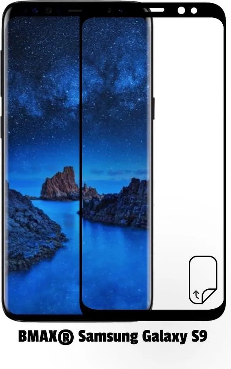BMAX Screenprotector Samsung Galaxy S9 - 2 Stuks - Ultra Clear PET
