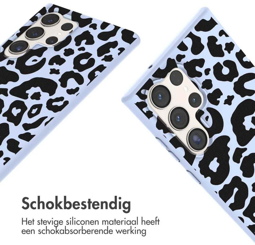 Imoshion Hoesje Samsung Galaxy S23 Ultra - Animal Lila