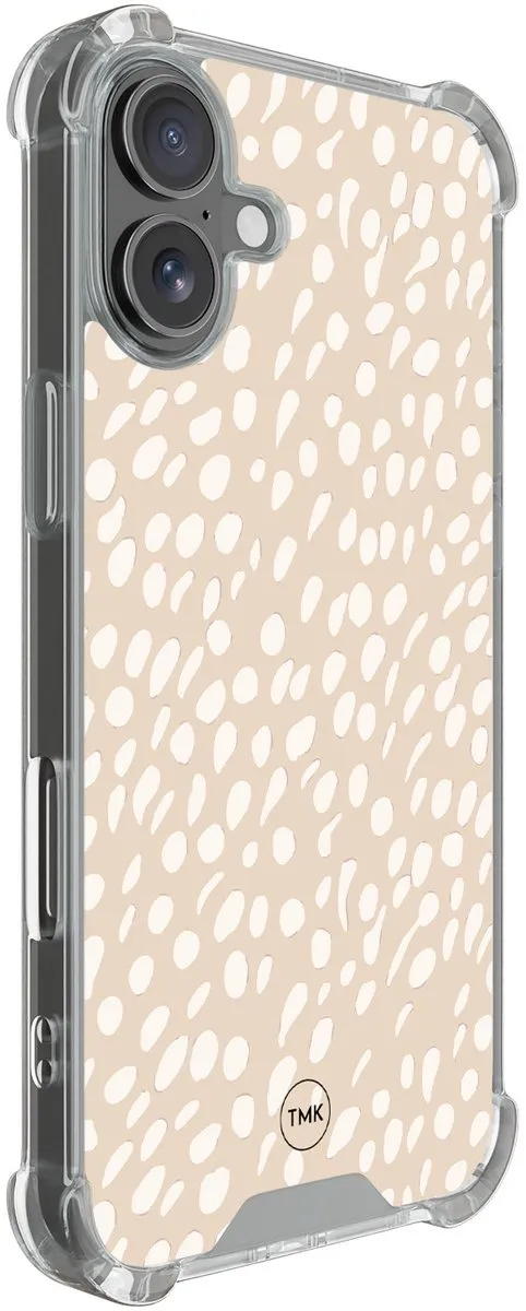Casevibes iPhone 17 Shockproof Hoesje A/i17/S/001 - Beige