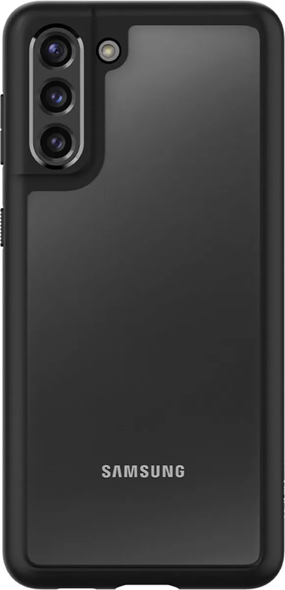 Spigen Samsung Galaxy S21 Plus Ultra Hybrid Hoesje - Mat zwart - mpn-8809756642364