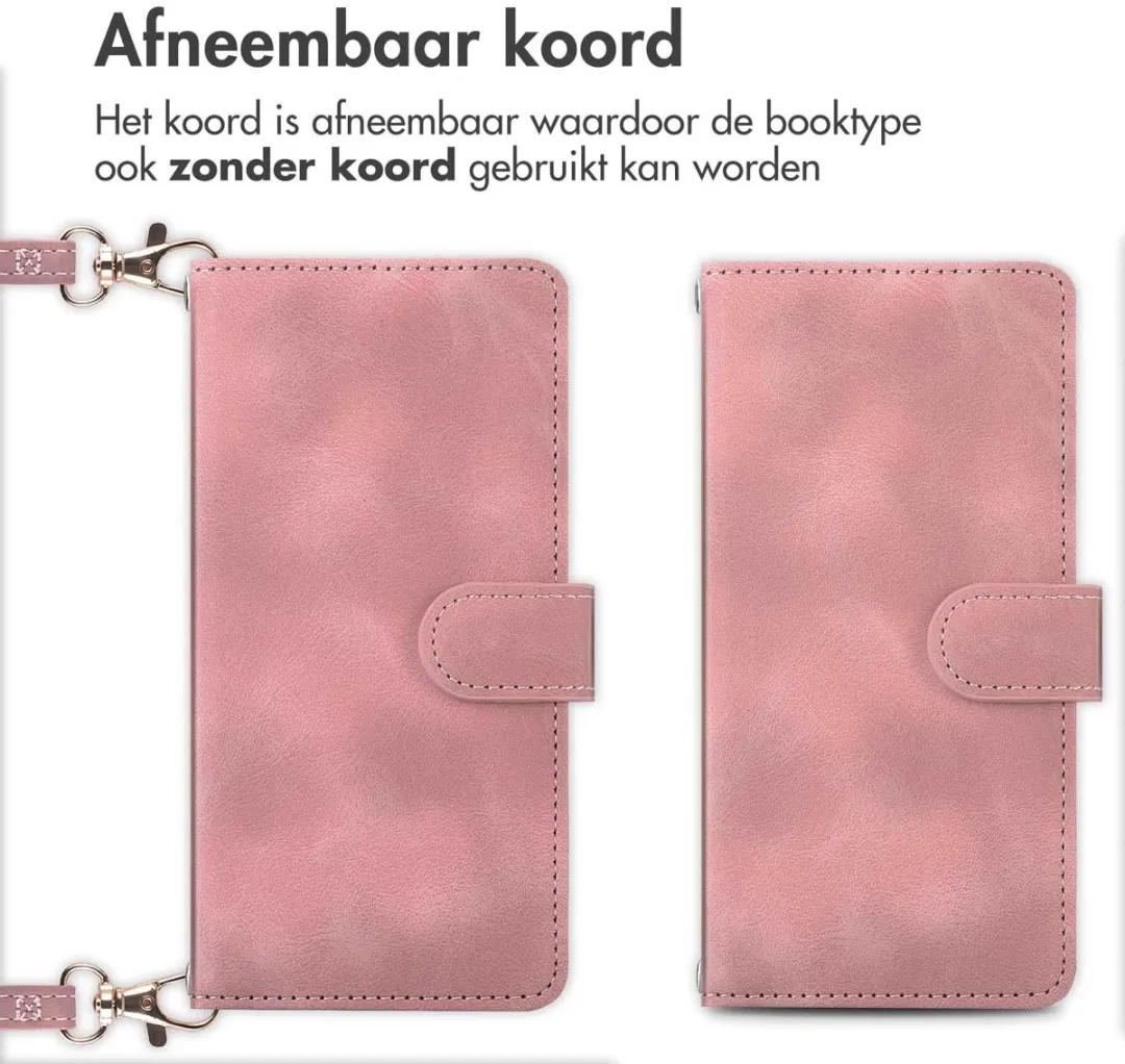 Imoshion iPhone 12/12 Pro Bookcase Hoesje - Roze