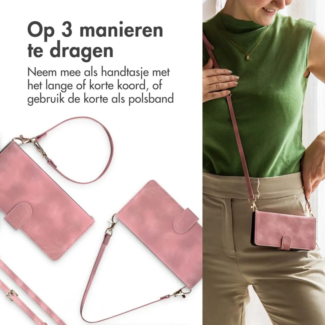Imoshion iPhone 12/12 Pro Bookcase Hoesje - Roze