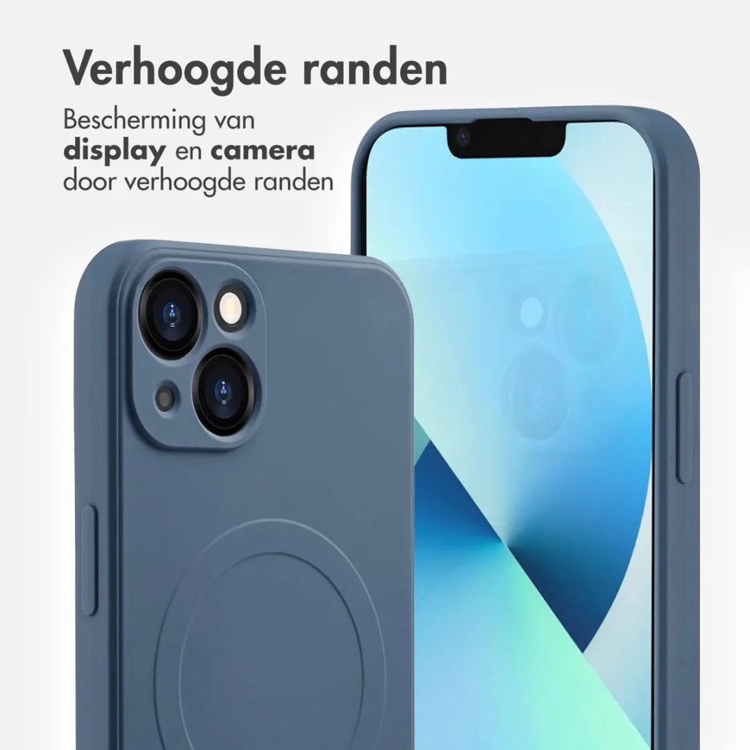 Imoshion Hoesje iPhone 13 Donkerblauw - MagSafe