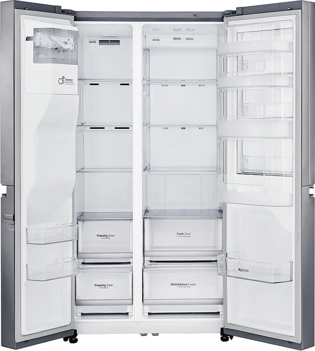 LG GSJ470DIDV Amerikaanse Koelkast - 601L - Grijs