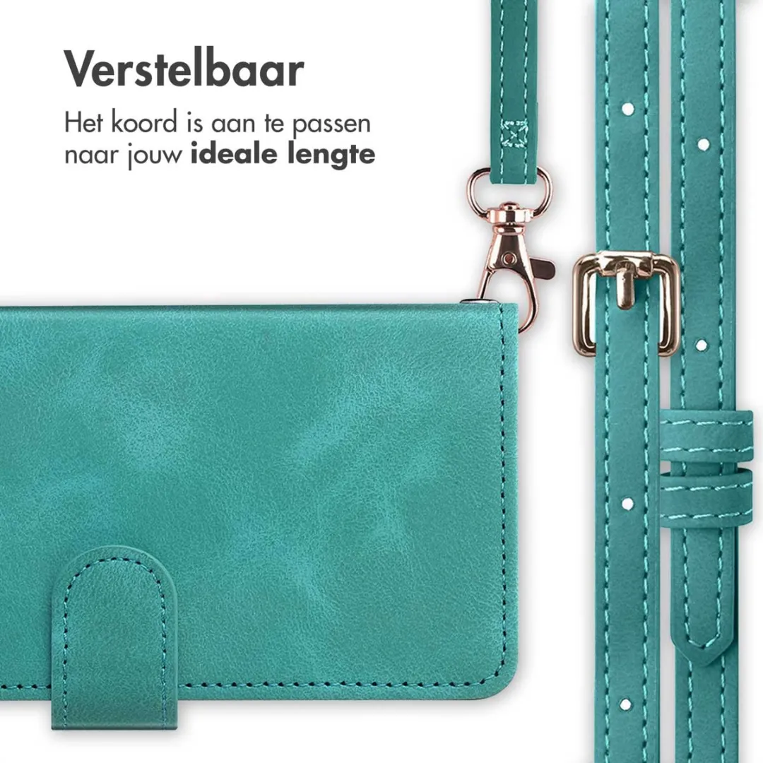 Imoshion Bookcase Hoesje Samsung Galaxy A14 - Turquoise