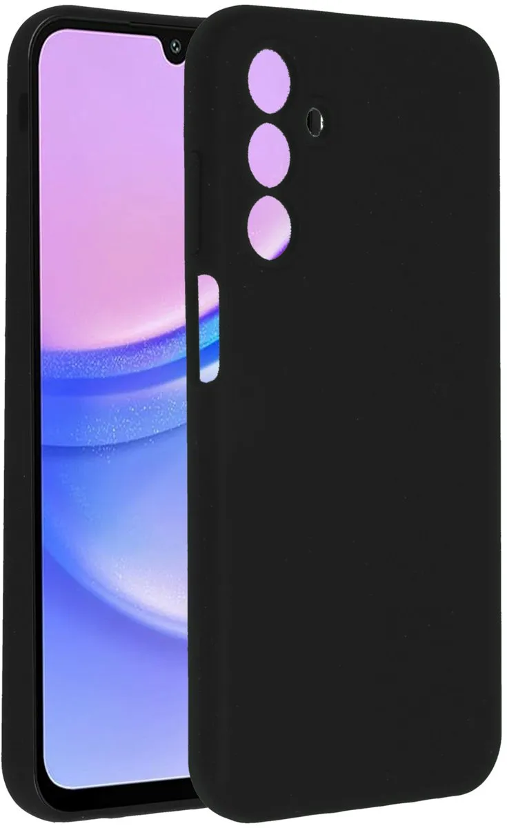 Accezz Hoesje Samsung Galaxy A15 - Zwart