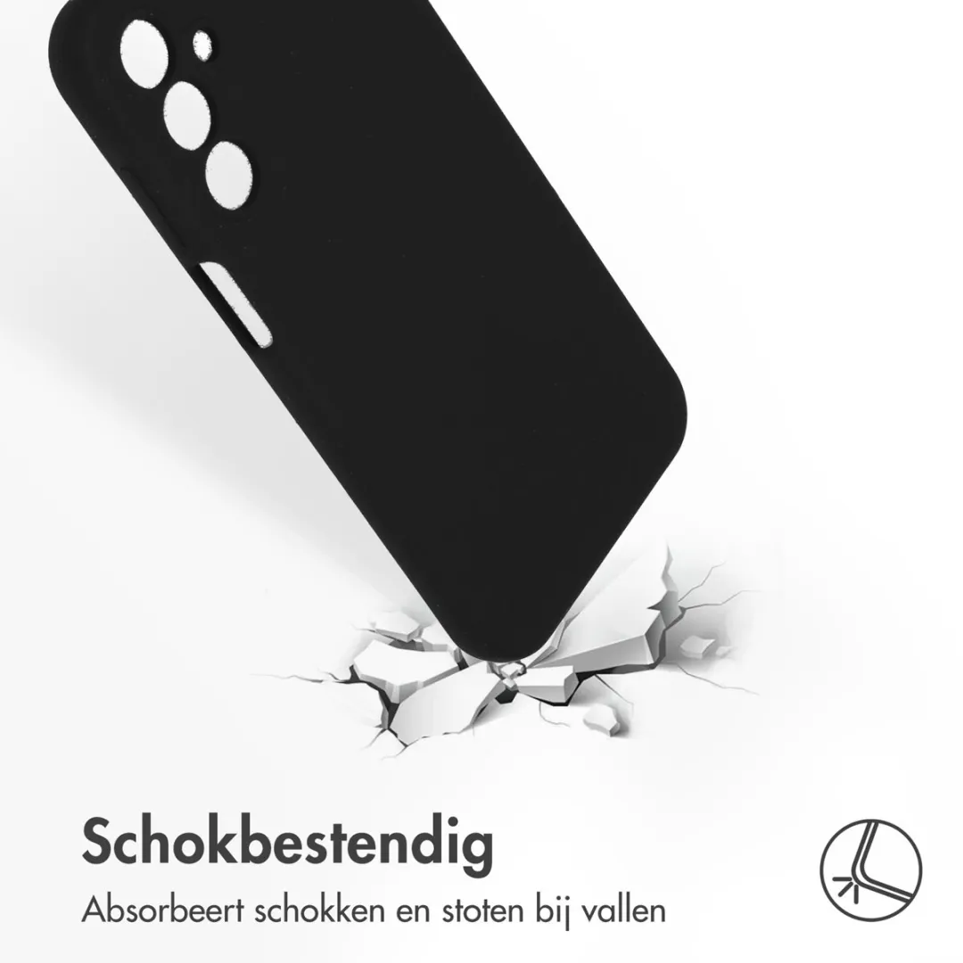 Accezz Hoesje Samsung Galaxy A15 - Zwart
