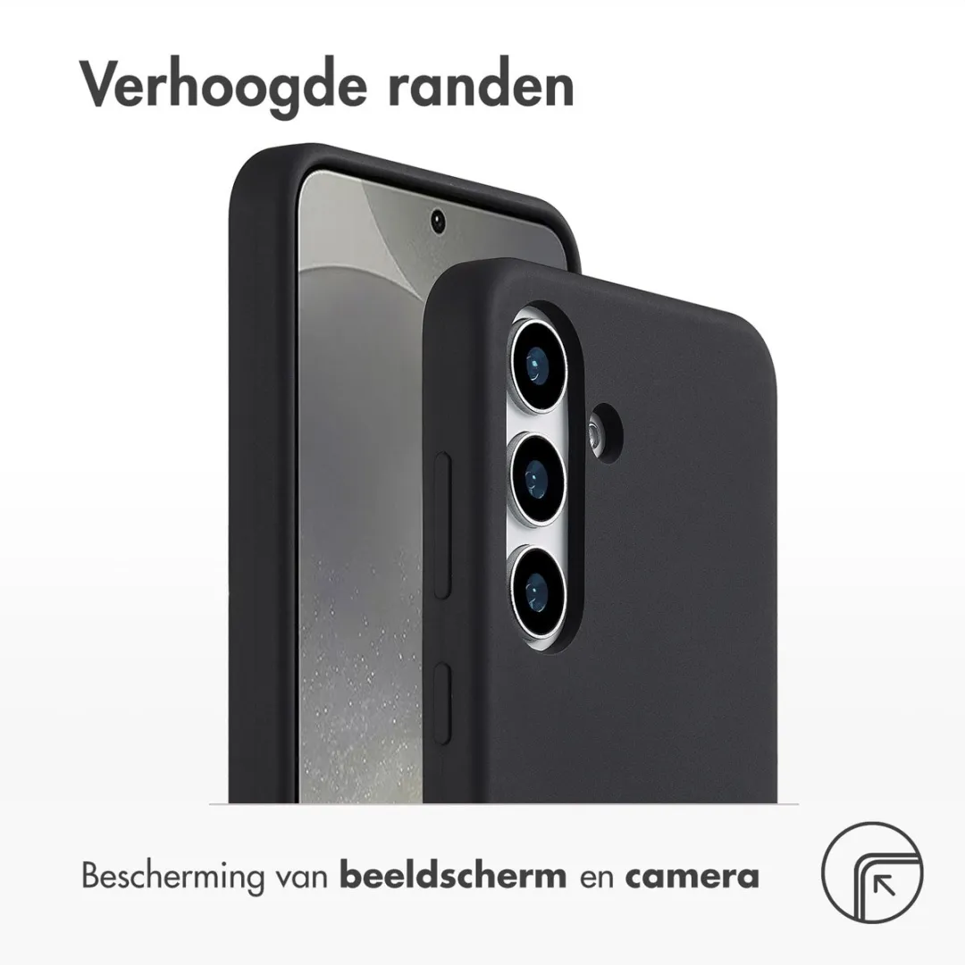 Accezz Hoesje Samsung Galaxy S25 - Zwart