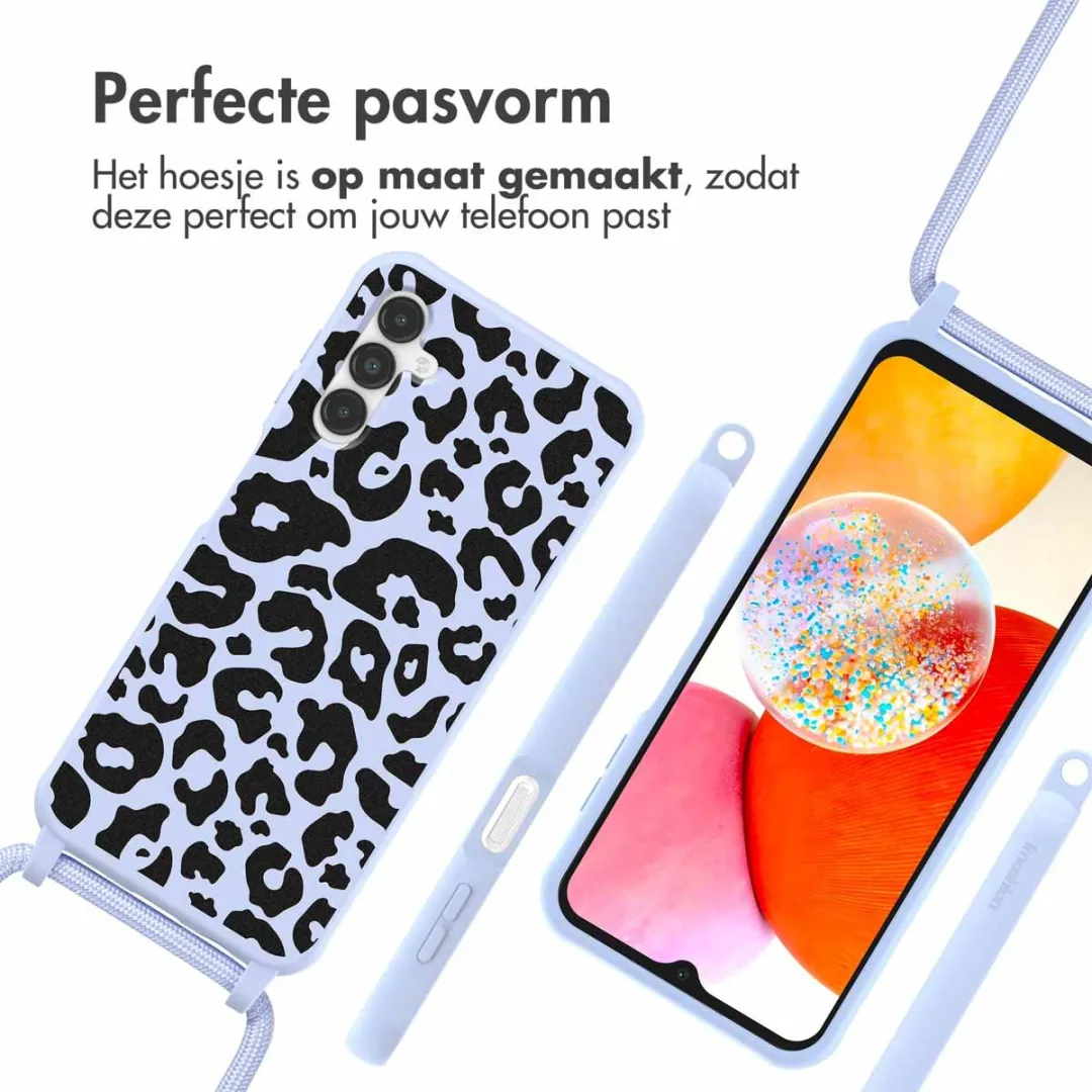 Imoshion Hoesje Samsung Galaxy A14 - Animal Lila - afbeelding 2 van 4