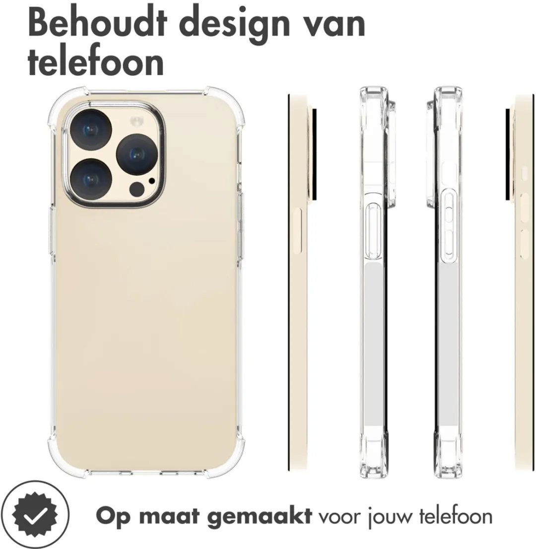 Imoshion Hoesje iPhone 15 Pro Transparant