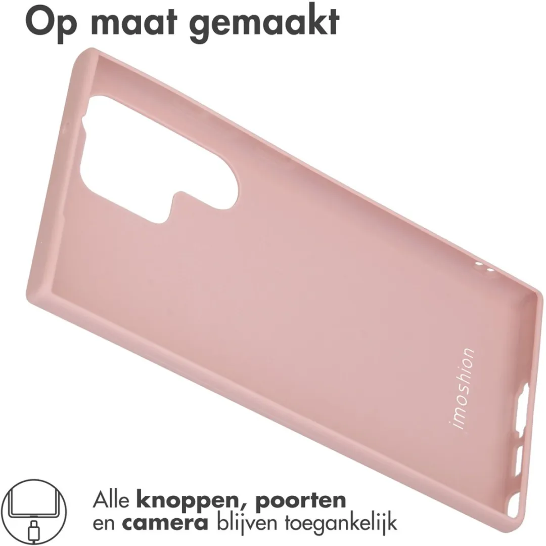 Imoshion Hoesje Samsung Galaxy S23 Ultra - Lichtroze - afbeelding 6 van 6