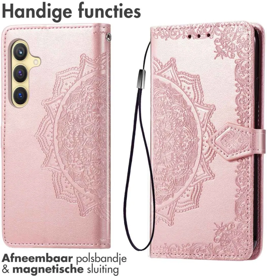 Imoshion Hoesje Samsung Galaxy S25 Plus - Rosé Goud - 3 Pasjes