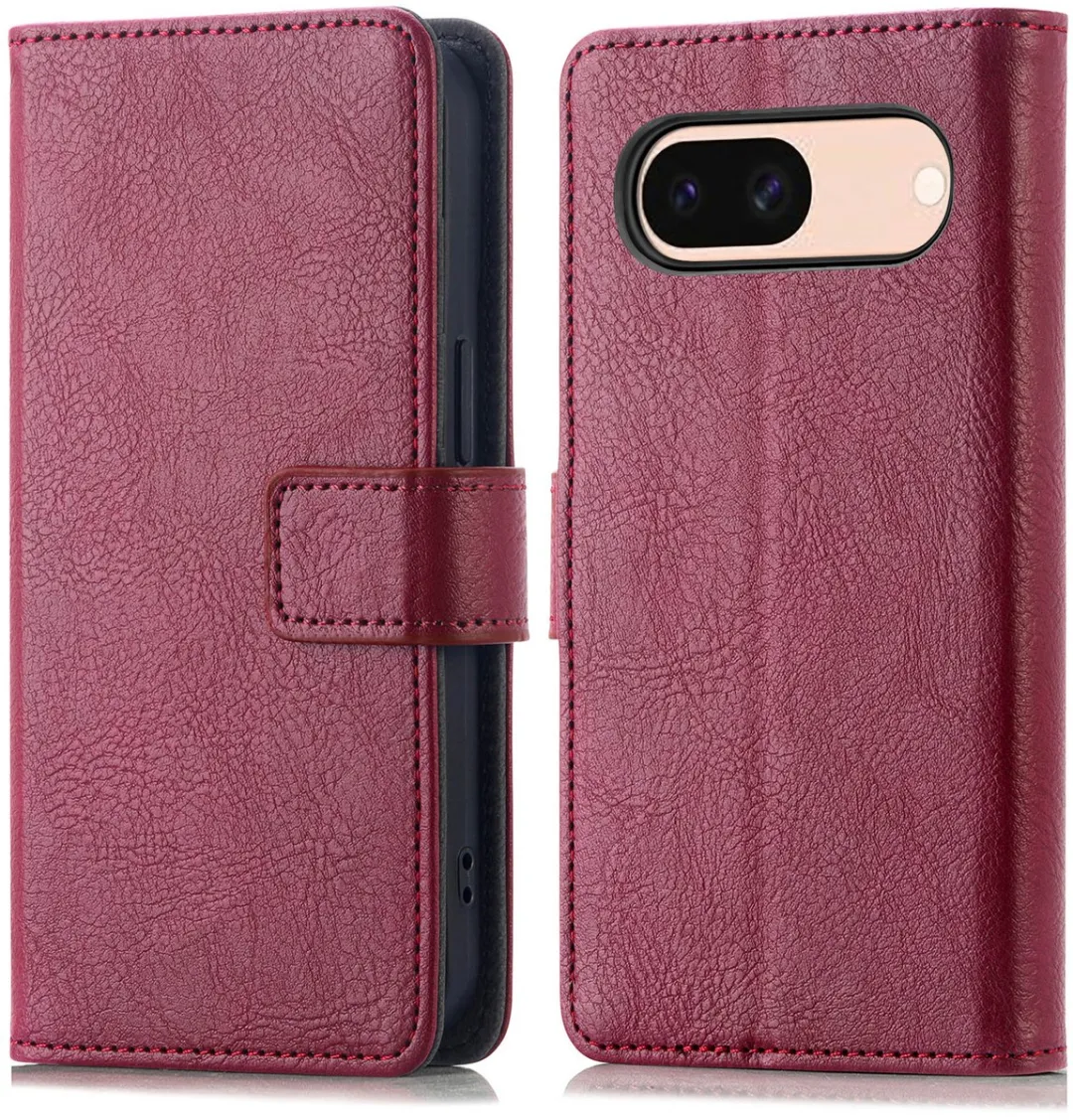 Imoshion Hoesje Google Pixel 8a - 3 Pasjes - Bordeaux