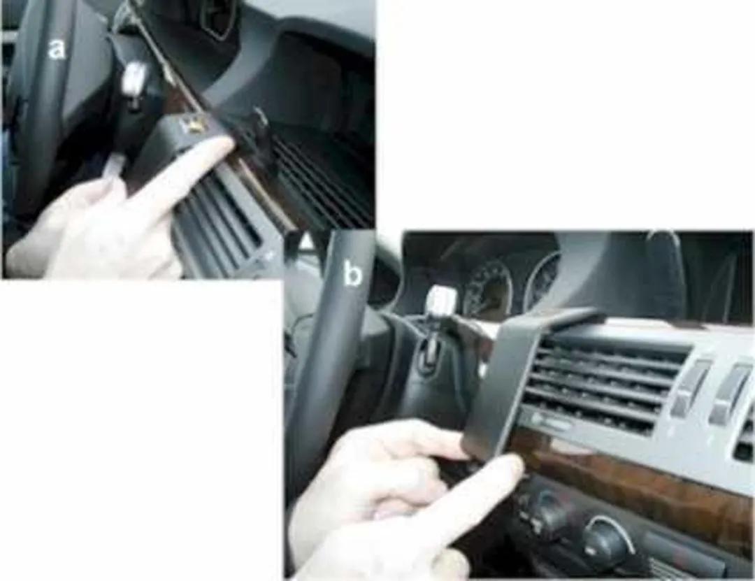 Brodit ProClip Houder BMW 7-Serie E65 Center Mount - Zwart