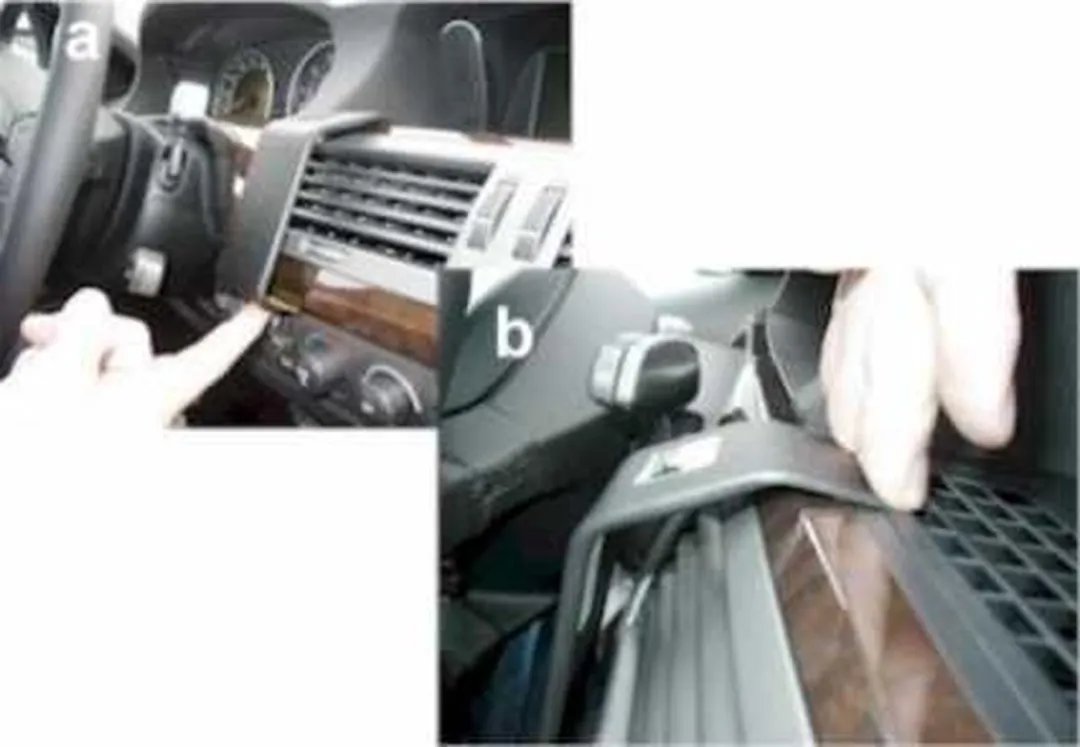 Brodit ProClip Houder BMW 7-Serie E65 Center Mount - Zwart