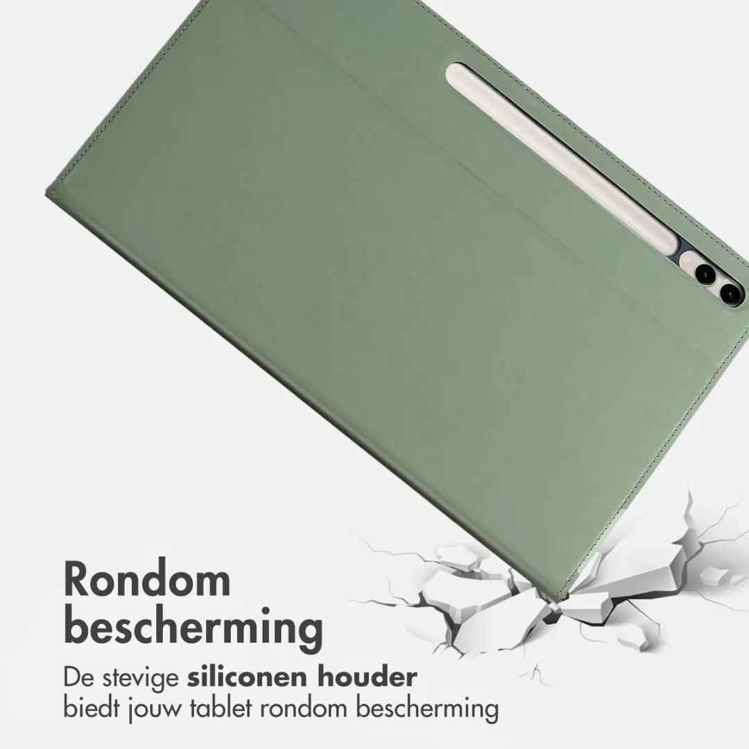 Accezz Tablethoes SH00068420 - Groen - 12.4 Inch - afbeelding 6 van 6