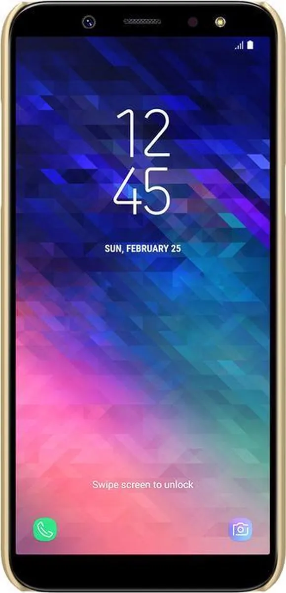 Nillkin Frosted Shield HardCase Samsung Galaxy A6 (2018) - Goud - afbeelding 2 van 6