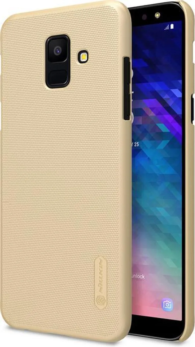 Nillkin Frosted Shield HardCase Samsung Galaxy A6 (2018) - Goud - afbeelding 3 van 6