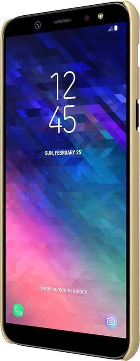 Nillkin Frosted Shield HardCase Samsung Galaxy A6 (2018) - Goud - afbeelding 4 van 6