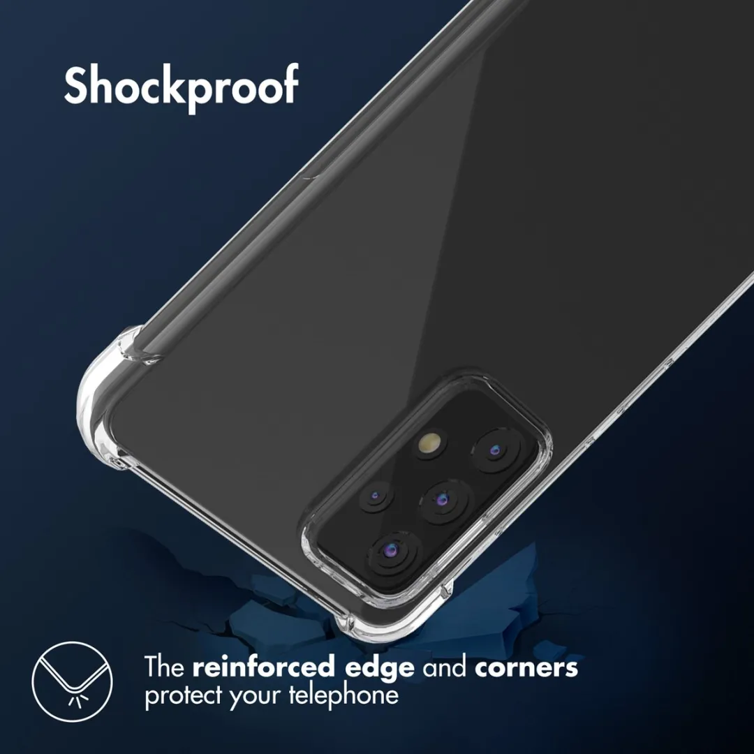 Imoshion Hoesje Samsung Galaxy A52 Transparant - Shockproof