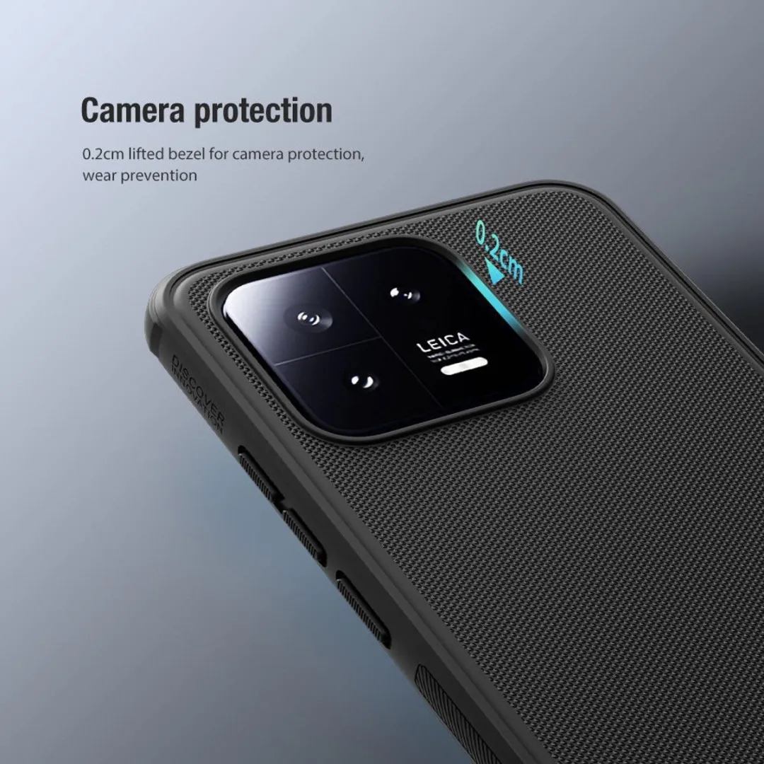 Nillkin Super Frosted Shield Xiaomi 13 Hoesje - Groen