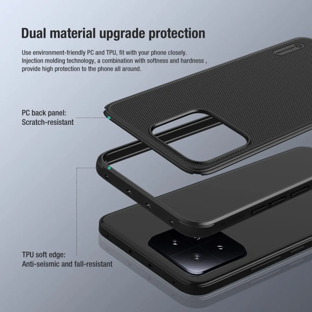 Nillkin Super Frosted Shield Xiaomi 13 Hoesje - Groen