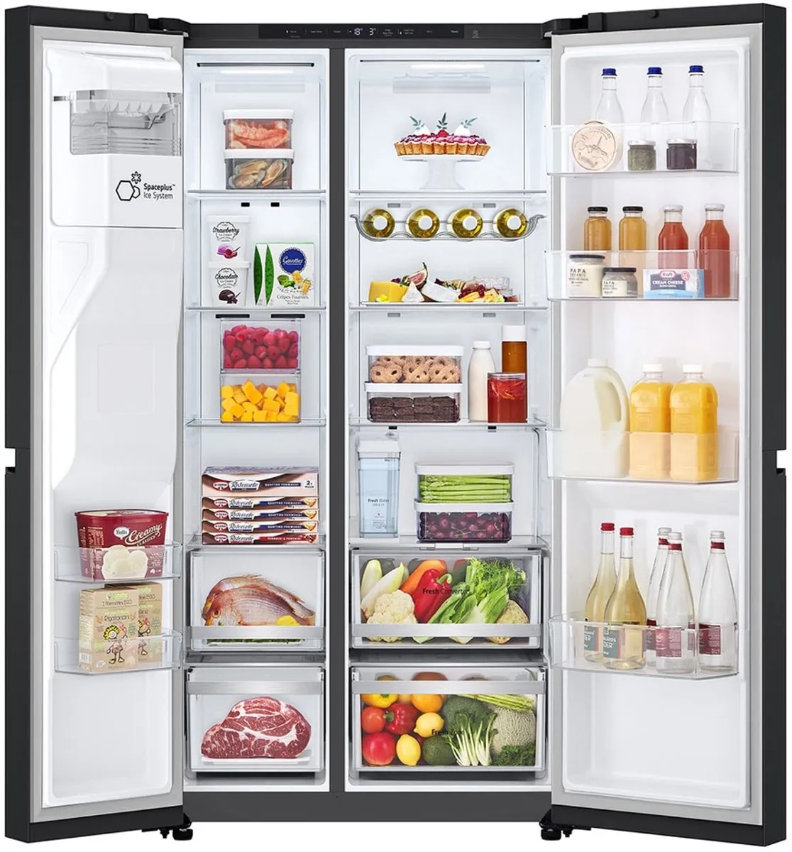 LG GSLE81EPBD Amerikaanse Koelkast - 628L - Zwart - afbeelding 6 van 6