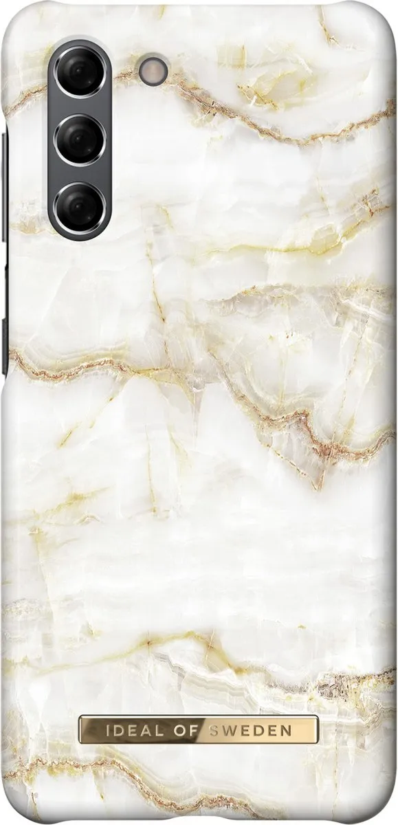 iDeal of Sweden Galaxy S21 Hardcase Golden Pearl Marble