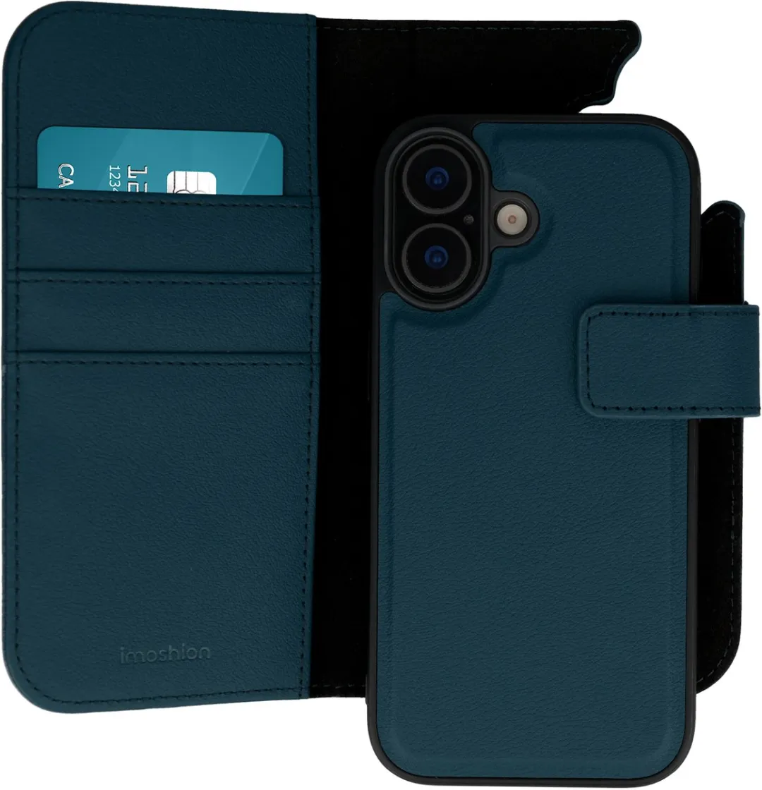 Imoshion iPhone 17 Hoesje 2-in-1 Bookcase - Blauw