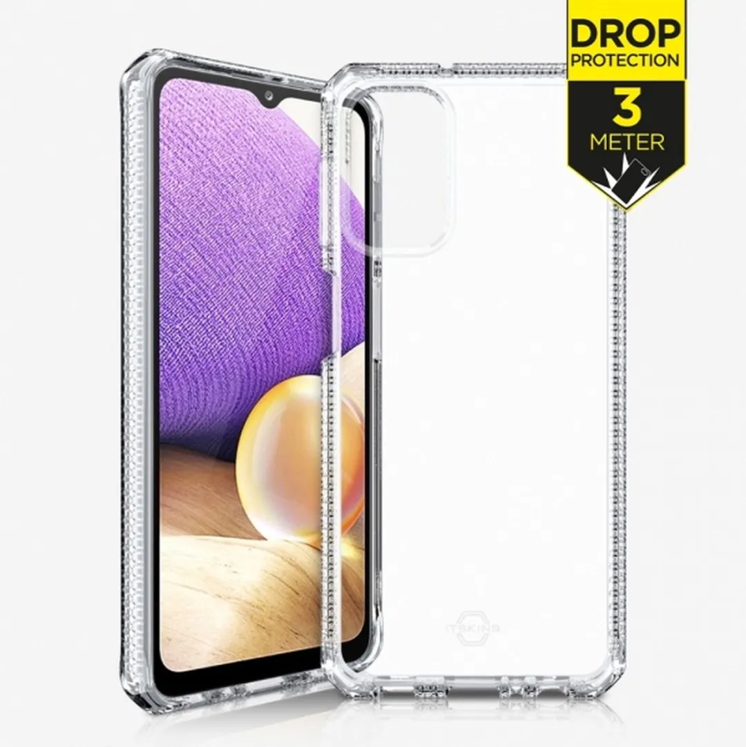 Itskins Spectrum Hoes Samsung Galaxy A32 Level 2 - Transparant SG32-SPECM-TRSP