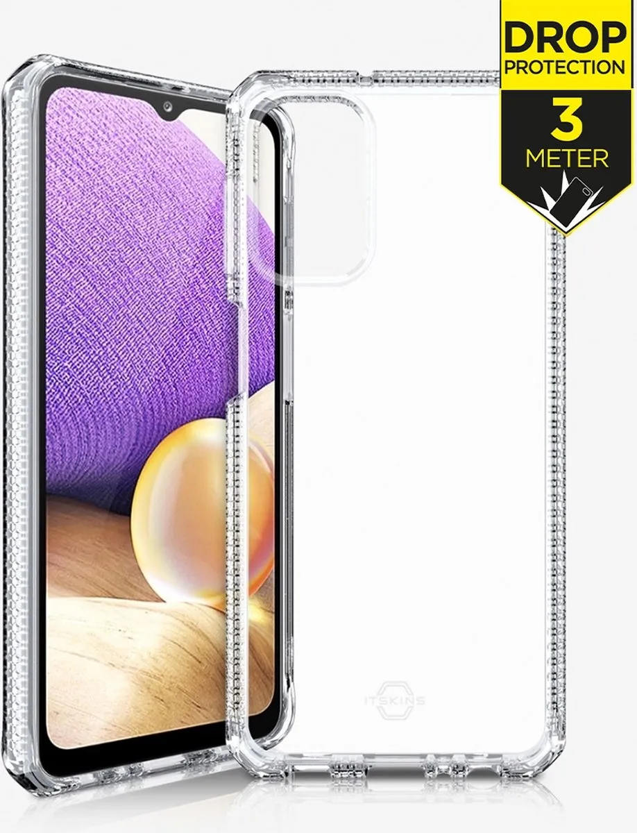 Itskins Spectrum Hoes Samsung Galaxy A32 Level 2 - Transparant SG32-SPECM-TRSP