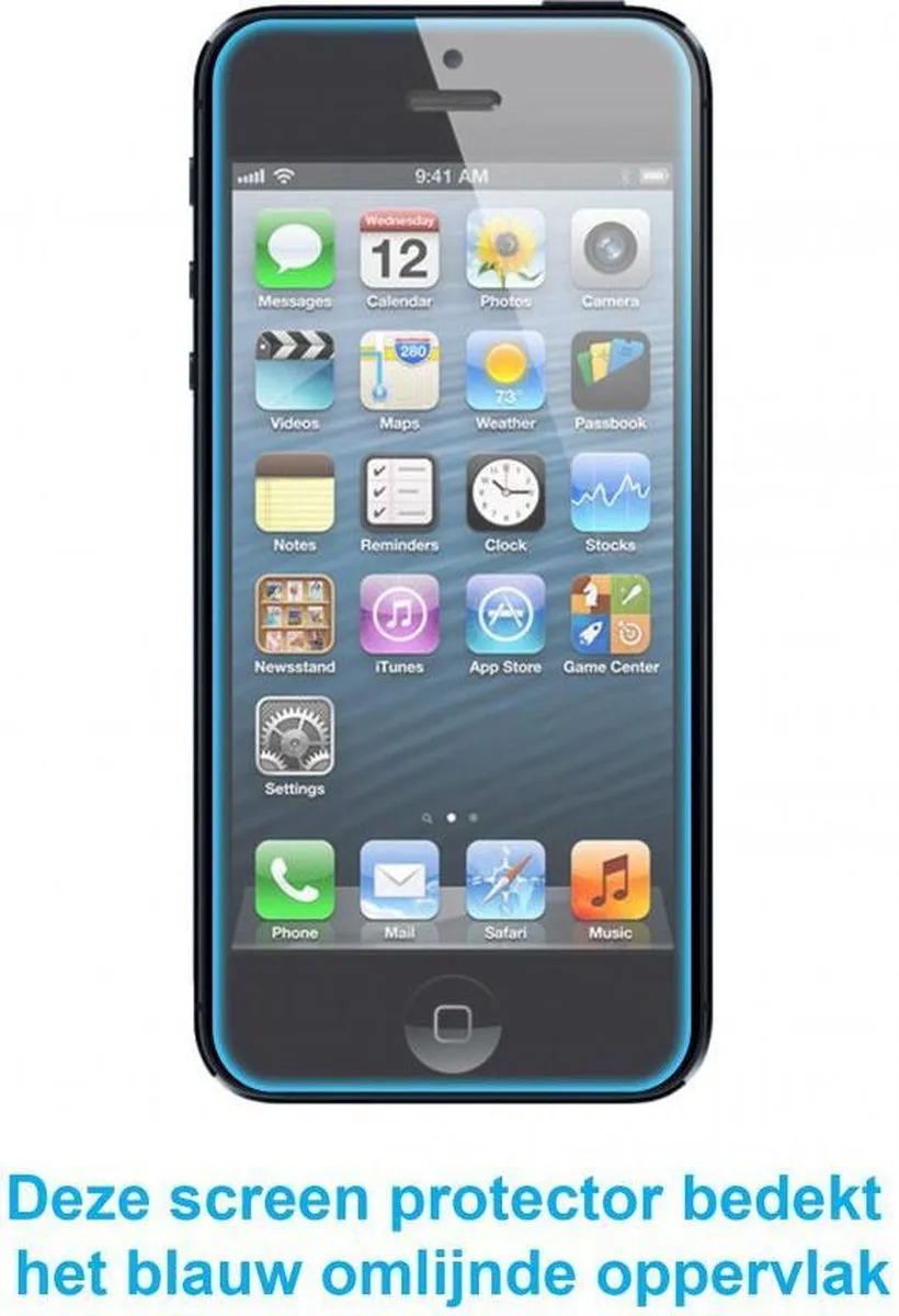 Nillkin iPhone 5/5s/SE Tempered Glass 9H Screenprotector - afbeelding 2 van 6