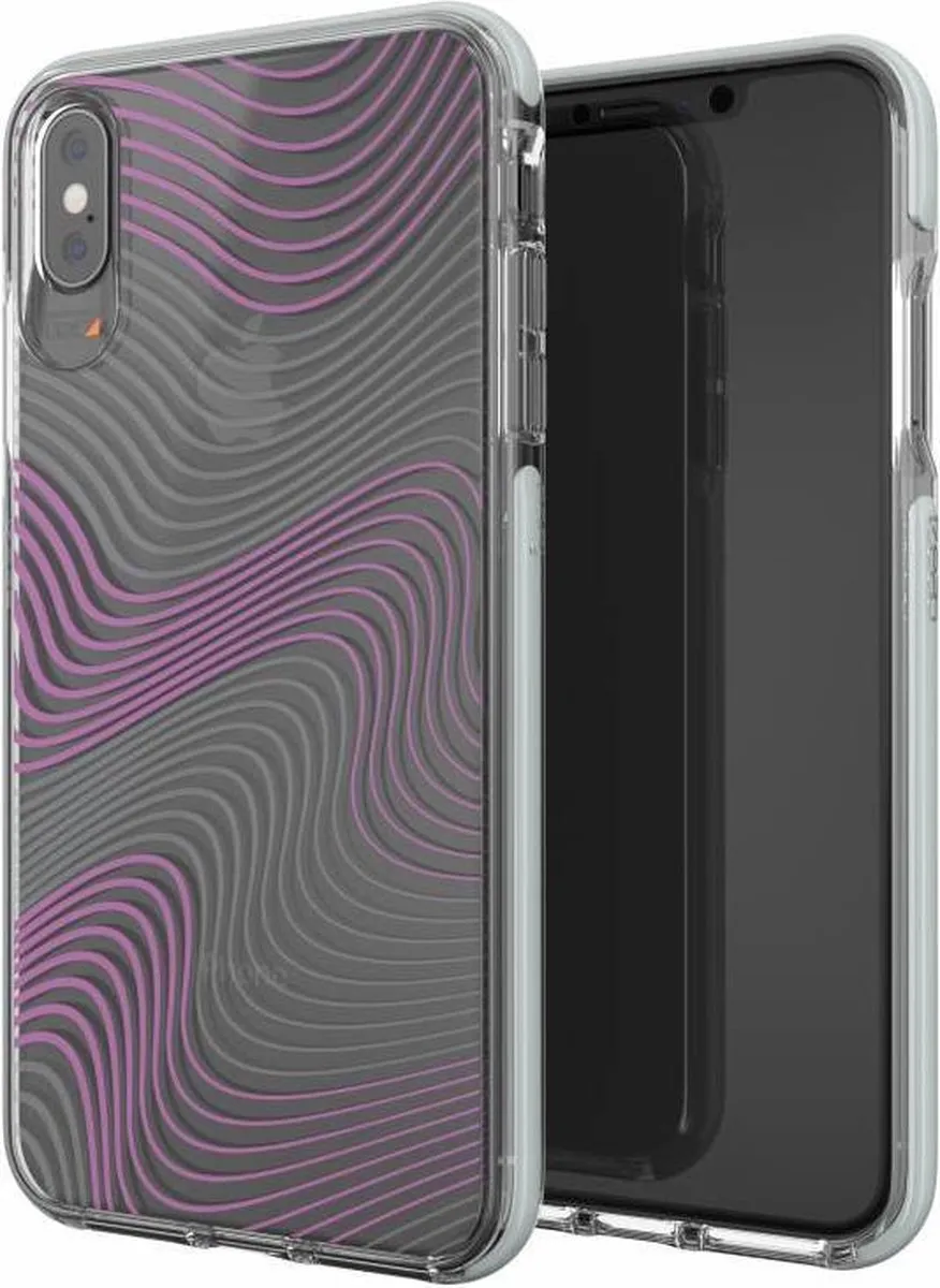 Gear4 Victoria iPhone XS Max Hoesje - Transparant Meerkleurig - afbeelding 5 van 6