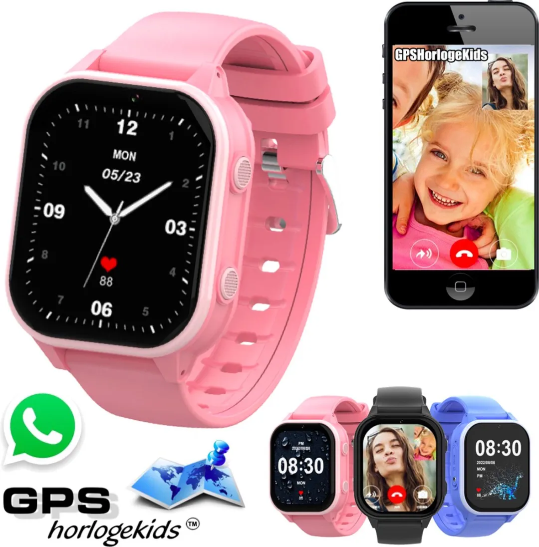 GPSHorlogeKids Edge Roze GPS Horloge
