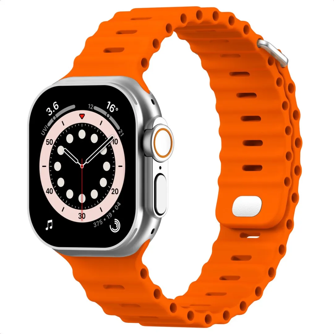 Accezz Siliconen Sportband Apple Watch