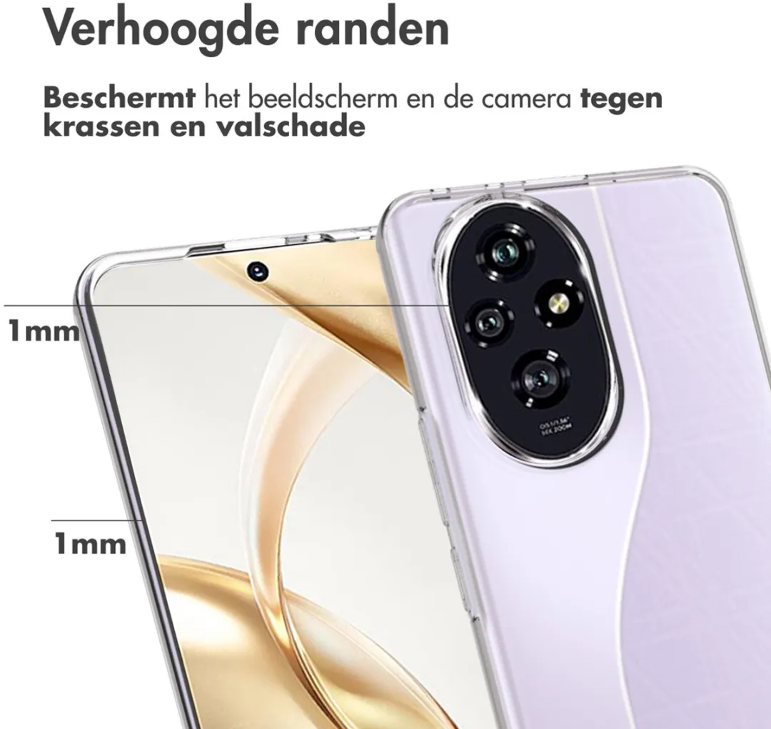 Accezz Hoesje Honor 200 - Transparant