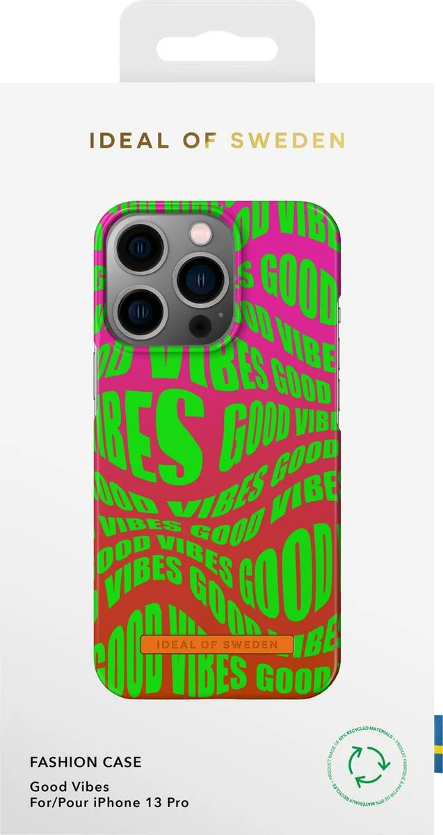 iDeal of Sweden Fashion Case iPhone 13 Pro - Good Vibes - afbeelding 2 van 5