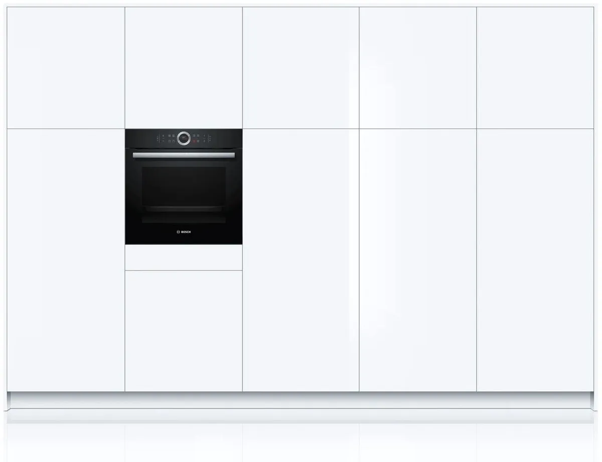 Bosch Serie 8 HBG633BB1 Inbouwoven 71L - Zwart - afbeelding 6 van 6