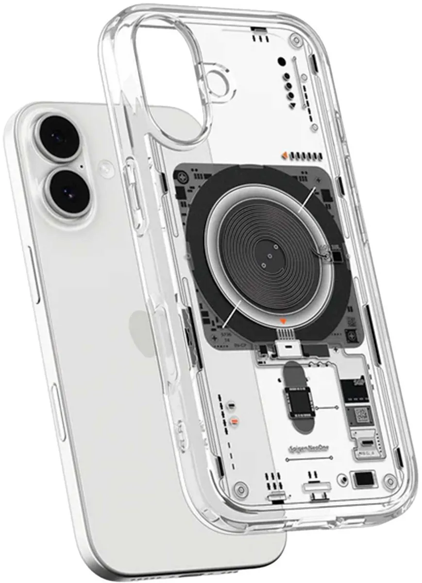 Spigen Ultra Hybrid MagSafe iPhone 17 Hoesje - 13977 - Transparant