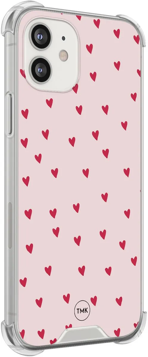 Casevibes iPhone 12 Mini Shockproof Hoesje - Roze - A/i12m/S/006