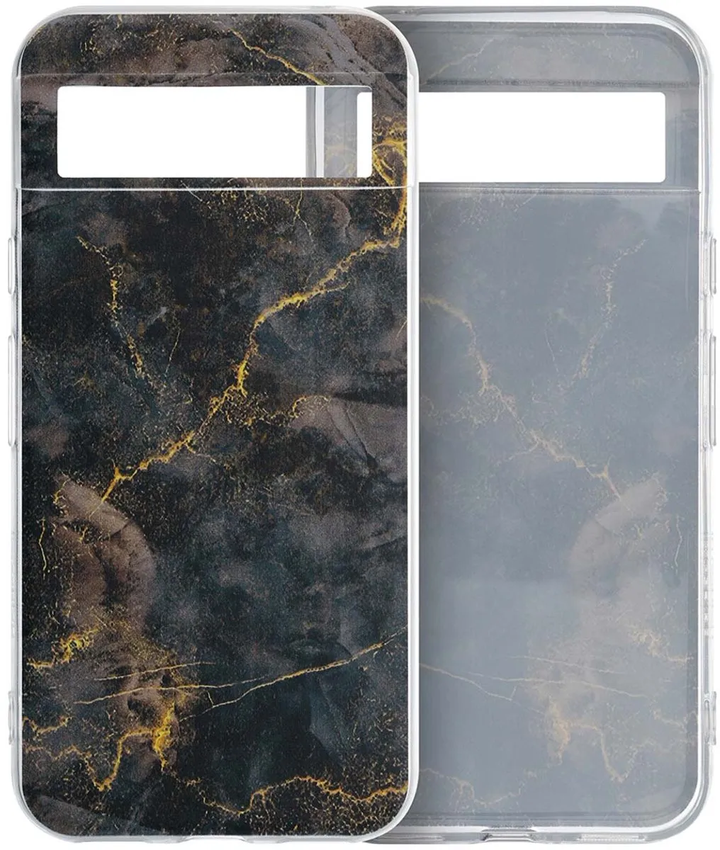 imoshion Hoesje Google Pixel 8a Black Marble