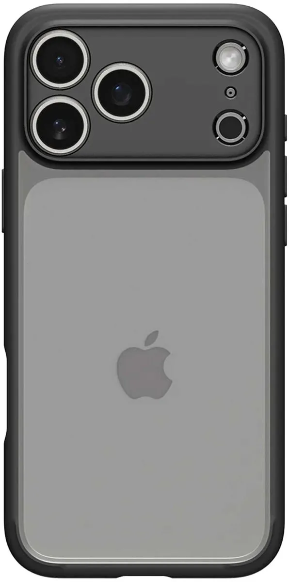 Spigen Ultra Hybrid Hoesje iPhone 17 Pro - Mat Zwart - 8800283314755