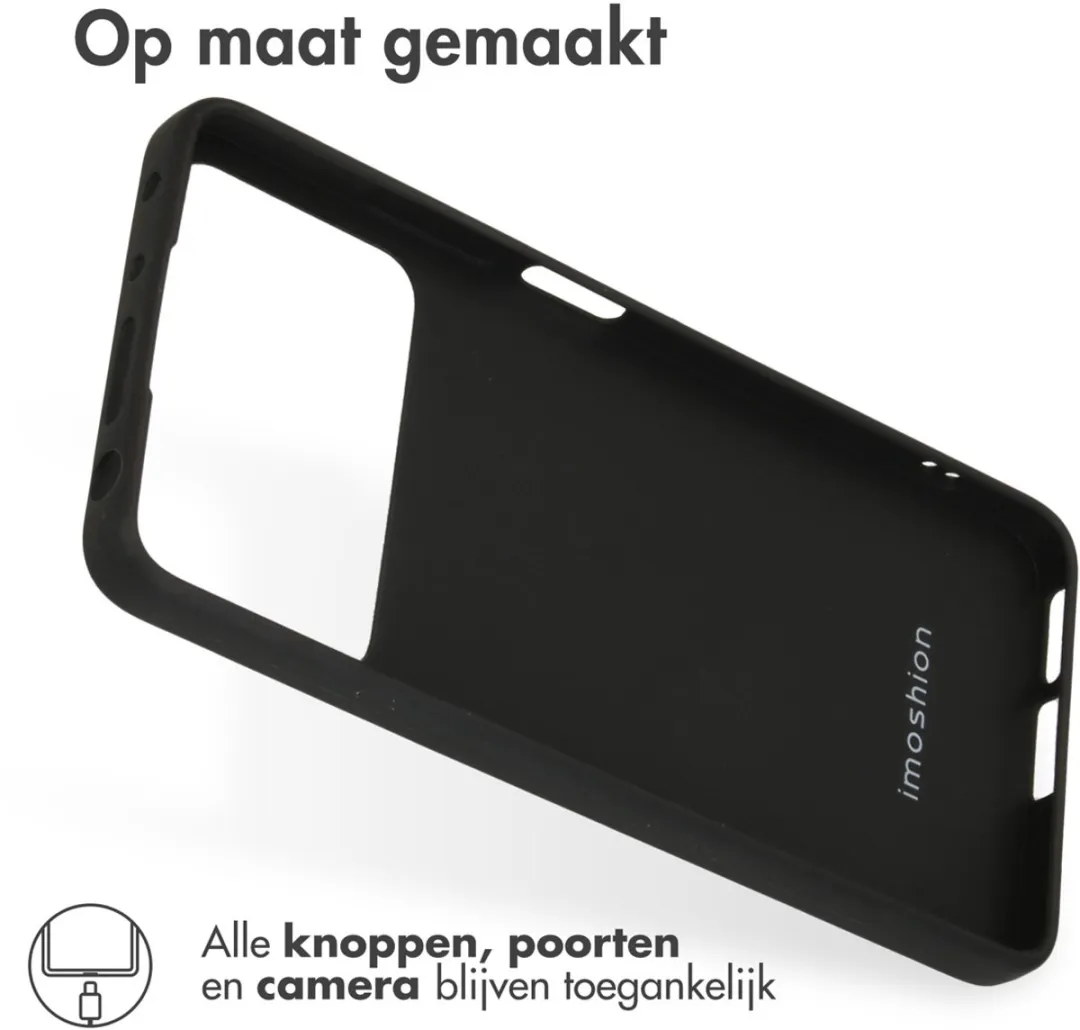 Imoshion Hoesje Xiaomi Poco X4 Pro 5G - Zwart
