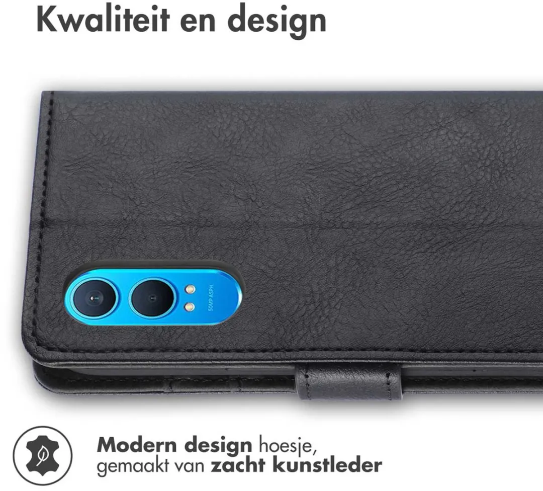 Imoshion Hoesje OnePlus Nord CE 4 Lite 5G - 3 Pasjes - Zwart