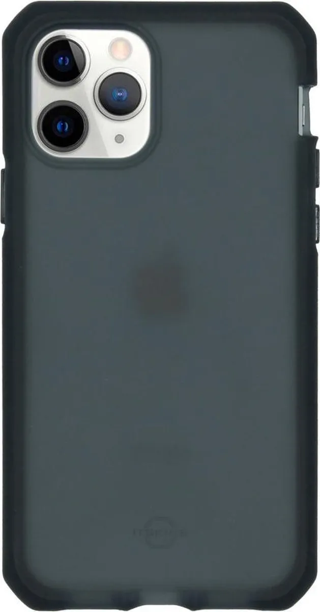 Itskins Supreme Frost Cover iPhone 11 Pro IT-SPFRL3-IP11P-BLK - Grijs/Zwart